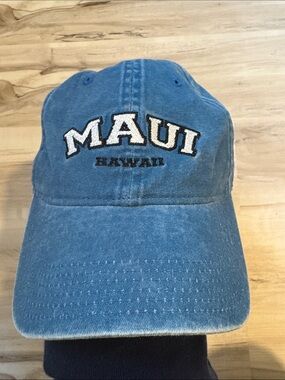 MAUI Hawaii Blue Baseball Cap